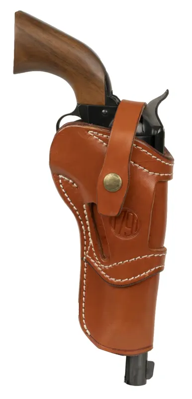 1791 Gunleather Rvh5.5 Revolver Belt Loop Leather Holster  Classic Brown  Ambidextrous SARVH65CBRA