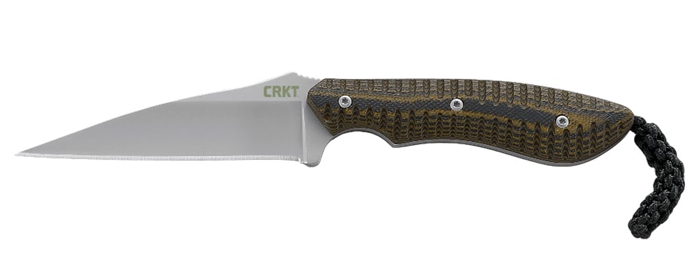 CRKT S.P.E.W. (Small Pocket Everyday Wharncliffe) Fixed Blade Knife