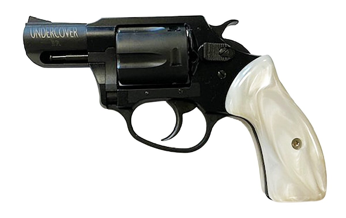 Charter Arms UNDERCOVER LITE 38S BLK/PRL 2" WHITE PEARLITE GRIPS | 5-SHOT