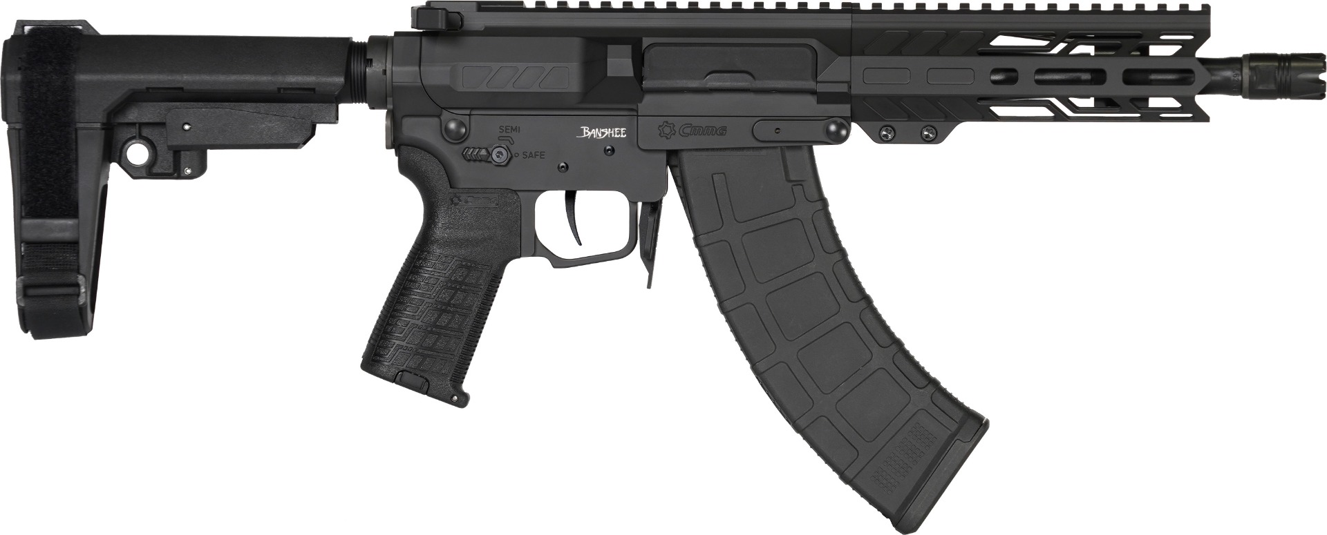 CMMG Banshee Mk47 Pistol - 7.62x39mm, 8" Barrel