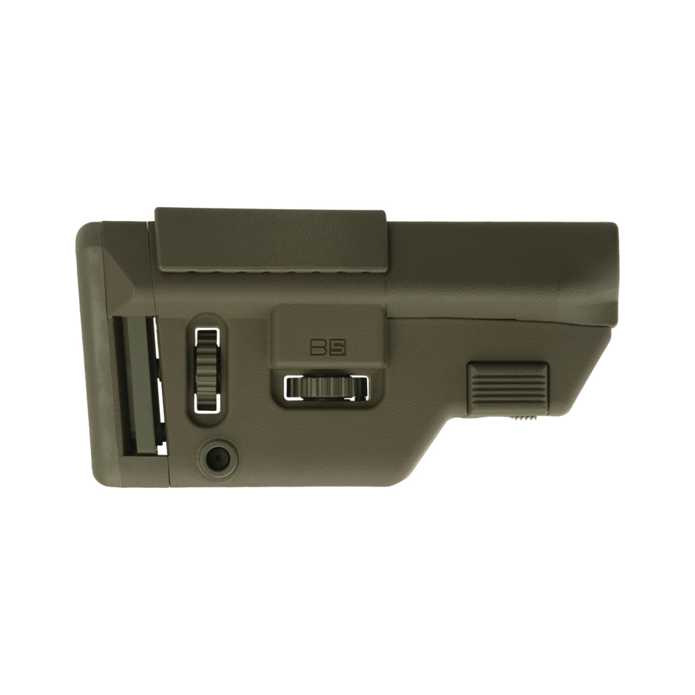 B5 Systems Short Collapsible Precision Stock, Olive Drab