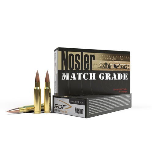 Nosler Match Grade Rifle Ammunition 308 Win. 175 gr. RDF HPBT 20 rd. - No Credit Card Fees - Low, flat rate shipping