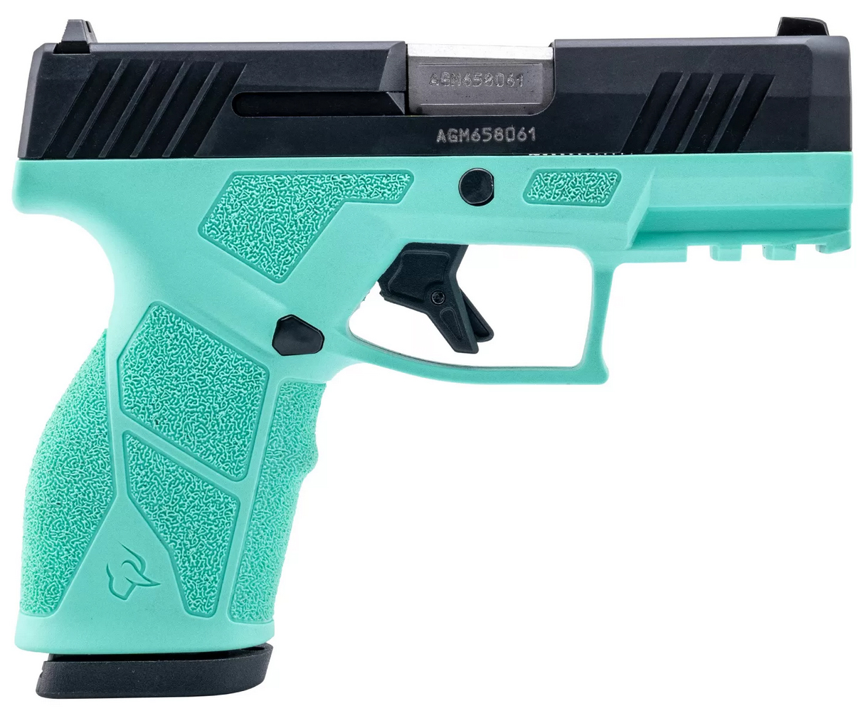 Taurus GX2 9mm Semi-Auto Pistol - Cyan/Black