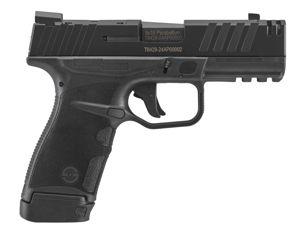 Stoeger STR Thinline 9mm Pistol W/ 14rd/16rd Mags, Black - 37002
