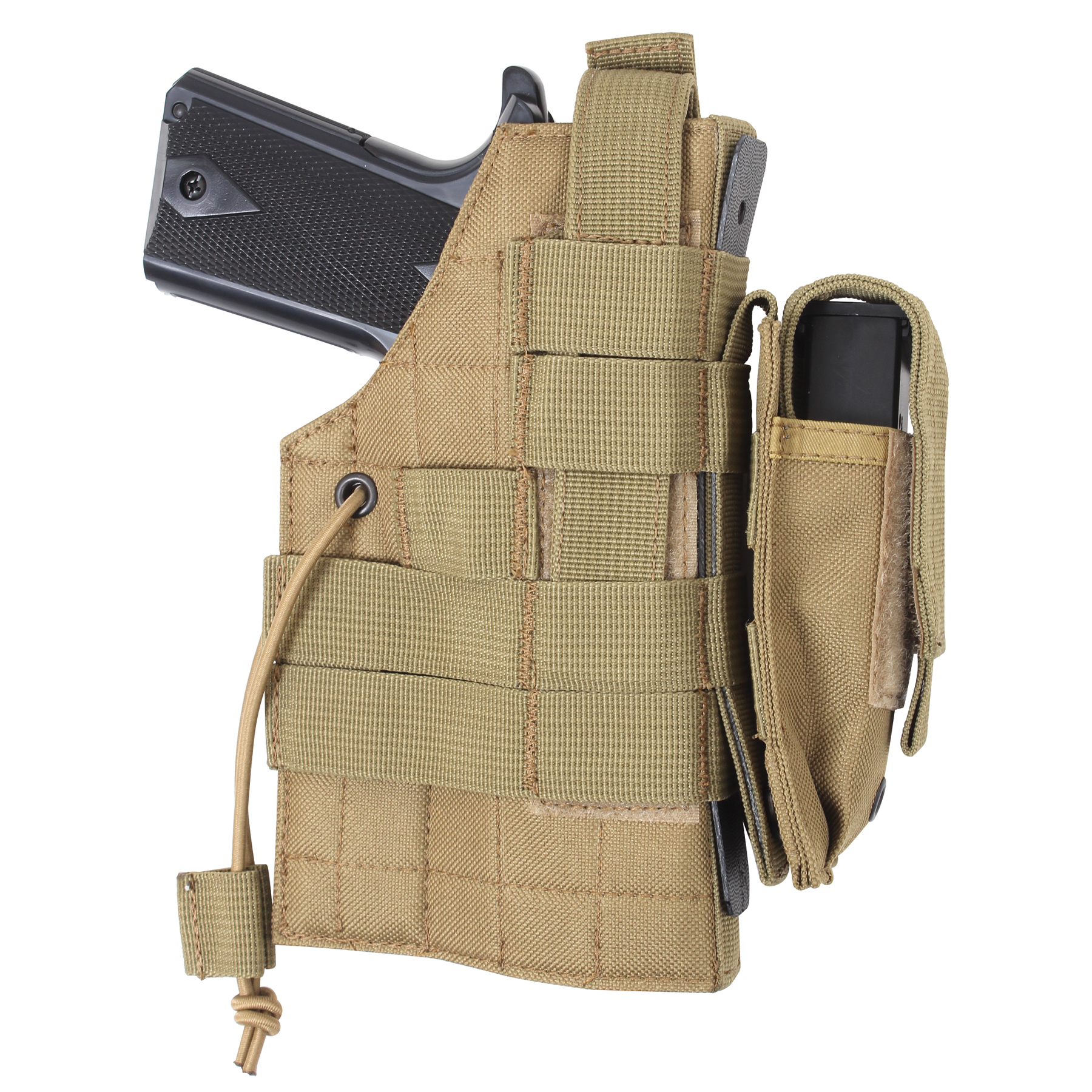 Rothco Molle Modular Ambidextrous Holster - Coyote Brown