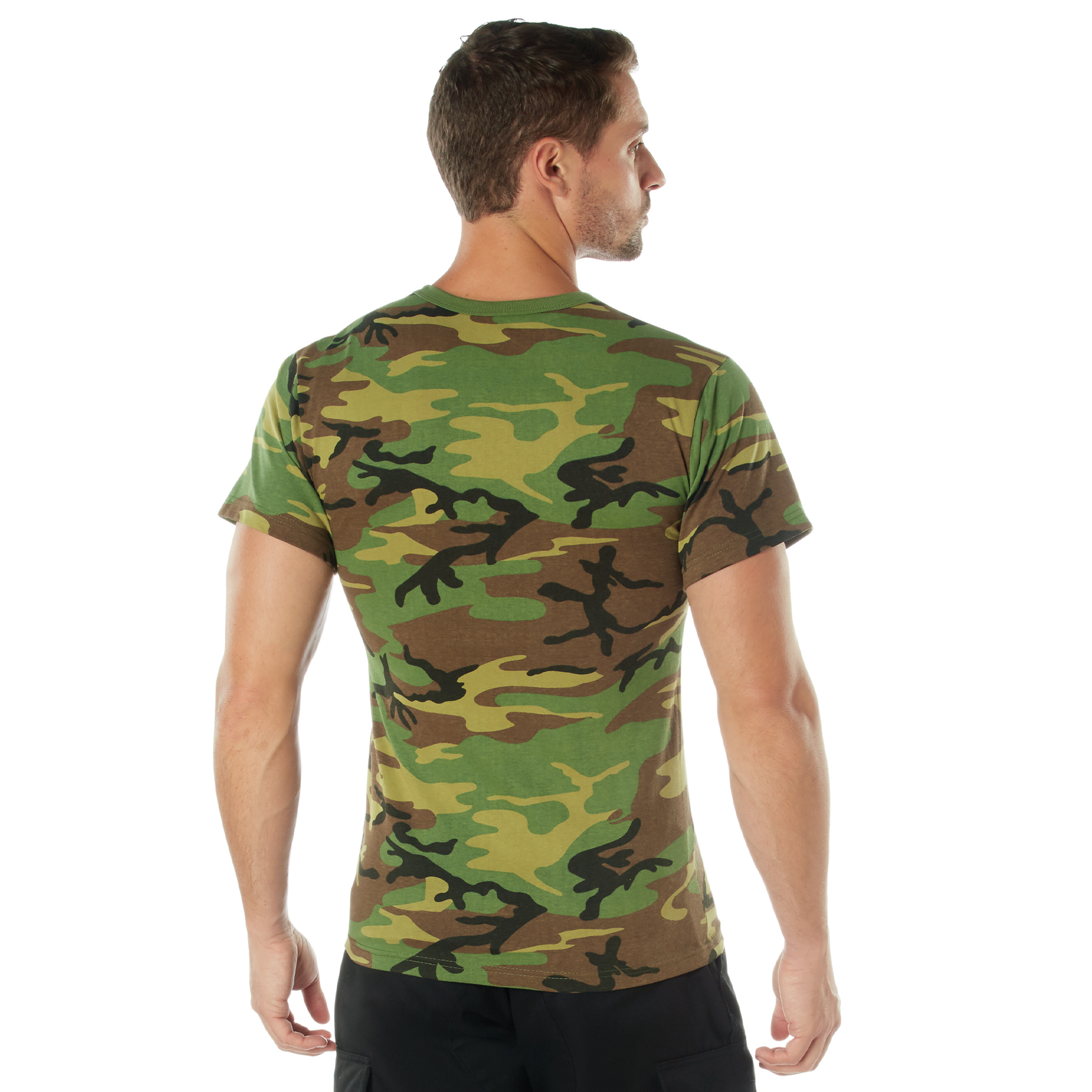 Rothco Camo T-Shirt - Woodland Camo, 7X-Large