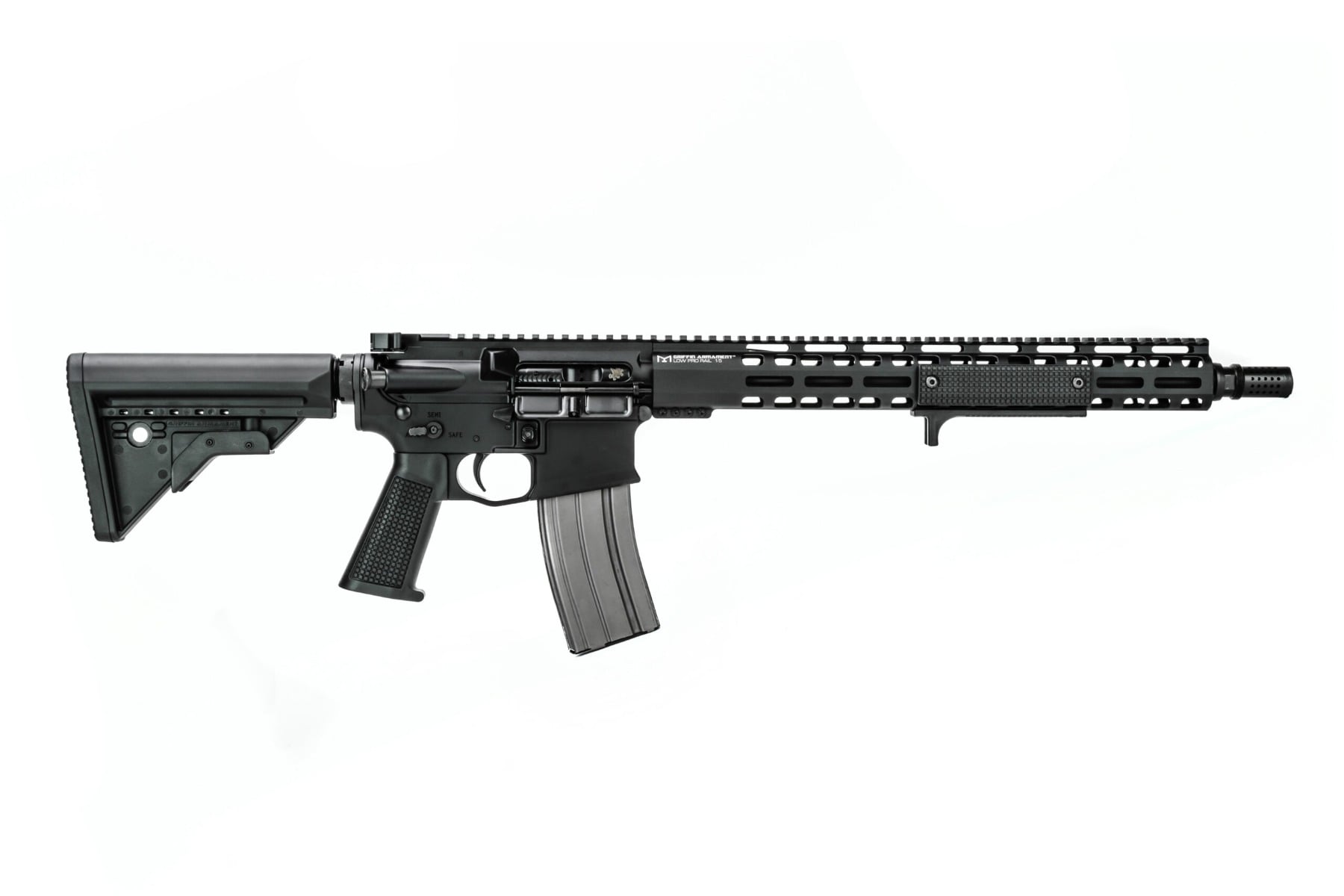 Griffin Armament Recce 16" 223 Wylde AR Rifle, Black