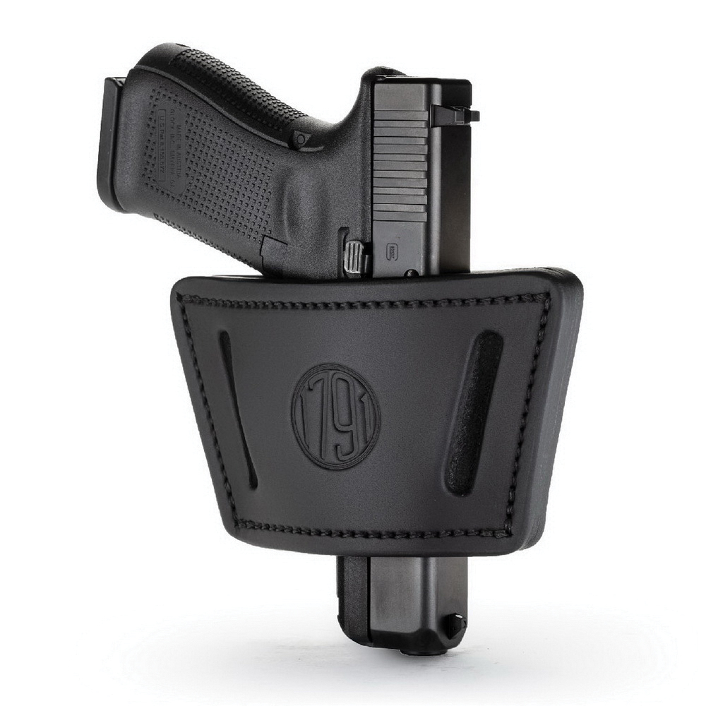 1791 Gunleather UIW MAX Right Hand Small/Medium Frame IWB/OWB Universal Holster, Stealth Black - UIW-SBL-A