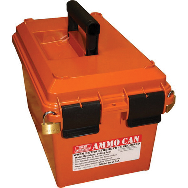 MTM Case Gard .50 Cal Ammo Can, 707 cu-in Orange