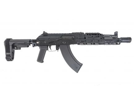 PSA AK-104 SBA3 Pistol with JL Billet Rail and Picatinny Railed dust cover