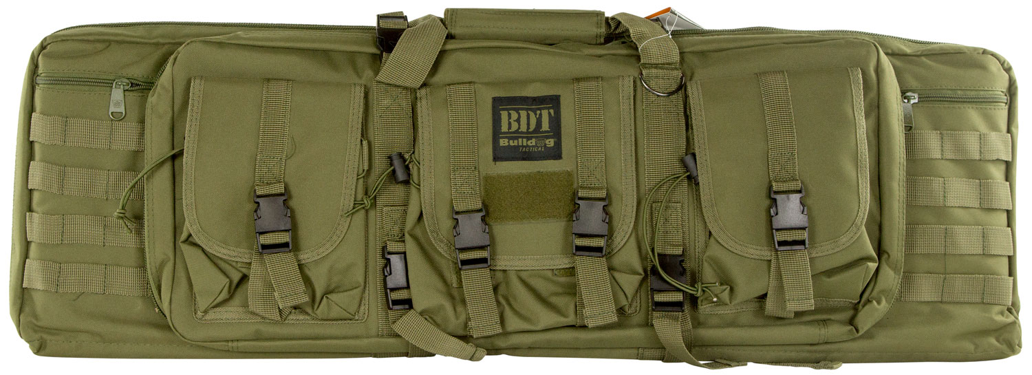 Bulldog Cases BDT Tactical Single Rifle Bag, 37", Green - BDT40-37G
