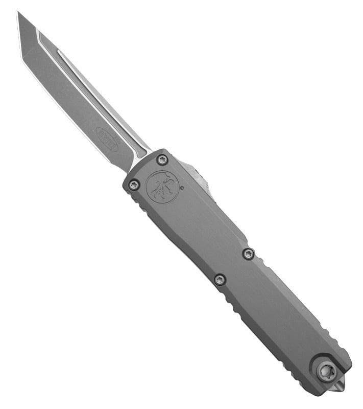 Microtech Ultratech Gen III ZBP T/E Apocalyptic OTF Tanto Knife, Natural Clear - 1123-10APNC