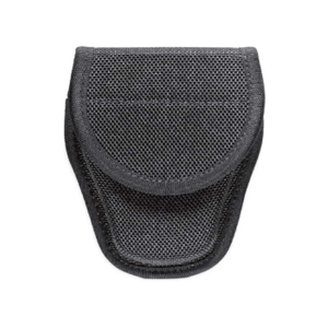 Bianchi 7300 Covered Handcuff Case Hidden Snap Closure Nylon Black