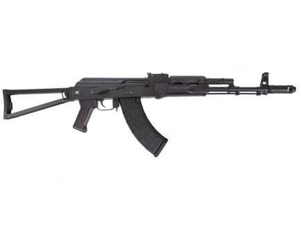 PSA AK-103 Premium Forged Classic Triangle Side Folding Rifle with Cleaning Rod, Black Satin