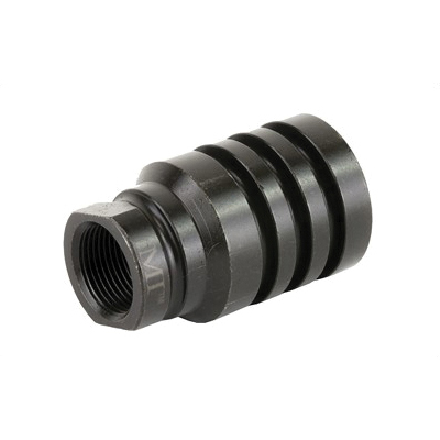 Midwest Industries 5/8x24 Threads Blast Diverter Fits 30 Caliber Pistols or Rifles, Black - MI-30PBD