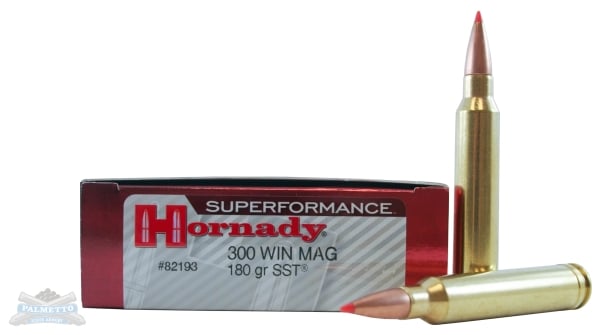 Hornady 300 Win Mag 180gr SST Superformance Ammunition 20rds- - -82193