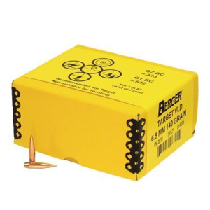 Berger-Bullets Berger VLD Target Bullets 6.5mm .264" 140 gr HPBT 500/ct
