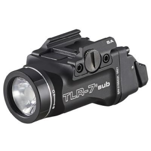 Streamlight TLR-7 X Sub Sig Sauer P365/XL Handgun Weapon Light 500 Lumens Black