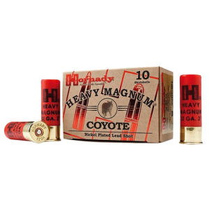 HORNADY 12Ga 00 Nickel 3" Coyote 10rd Ammo