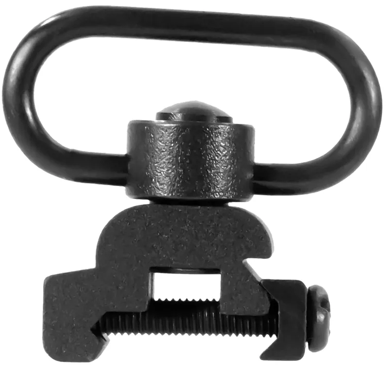 Aim Rail Mount QD Sling Push Button Black Aluminum