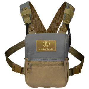 Leupold 185628 Enclosed Binocular Harness Magnetic Tan/Gray
