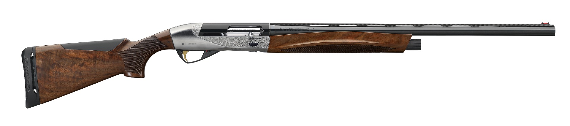 Benelli Ethos 12 Gauge 26" 4rd Semi Auto Shotgun, Nickel Engraved - 10461