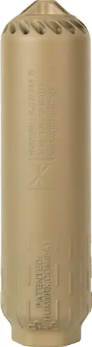HUXWRX FLOW 556 Ti Suppressor with 1/2x28 Flash Hider