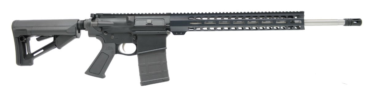 PSA Gen3 PA-10 Rifle 20" Rifle-Length Stainless Steel LTWT M-Lok STR 2-Stage