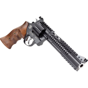 Korth NXR Hunter 44 Remington Magnum Revolver 7.5" Black DLC Barrel 6 Round Walnut Grip
