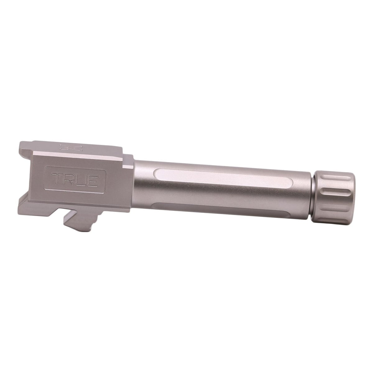 True Precision Threaded Barrel 9mm 4.28" Fits Glock G26, Stainless Steel