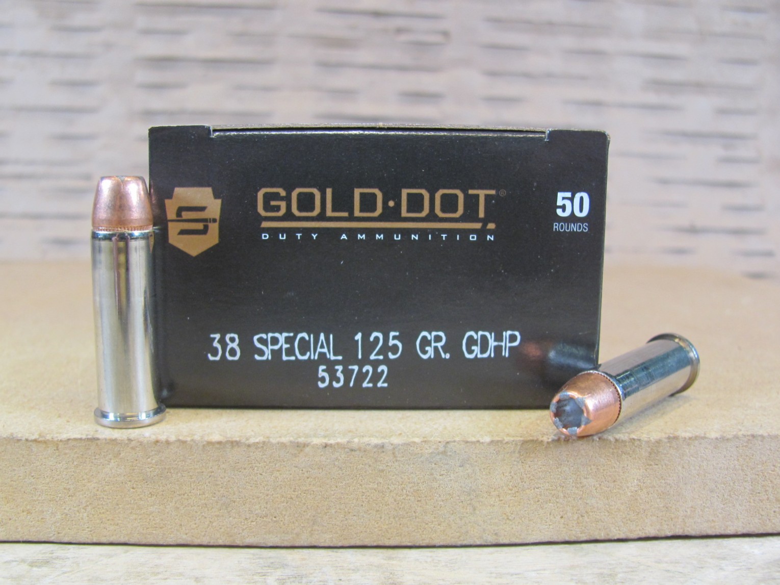 1000 Round Case – 38 Special Speer Gold Dot 125 Grain Standard Pressure Ammo 53722