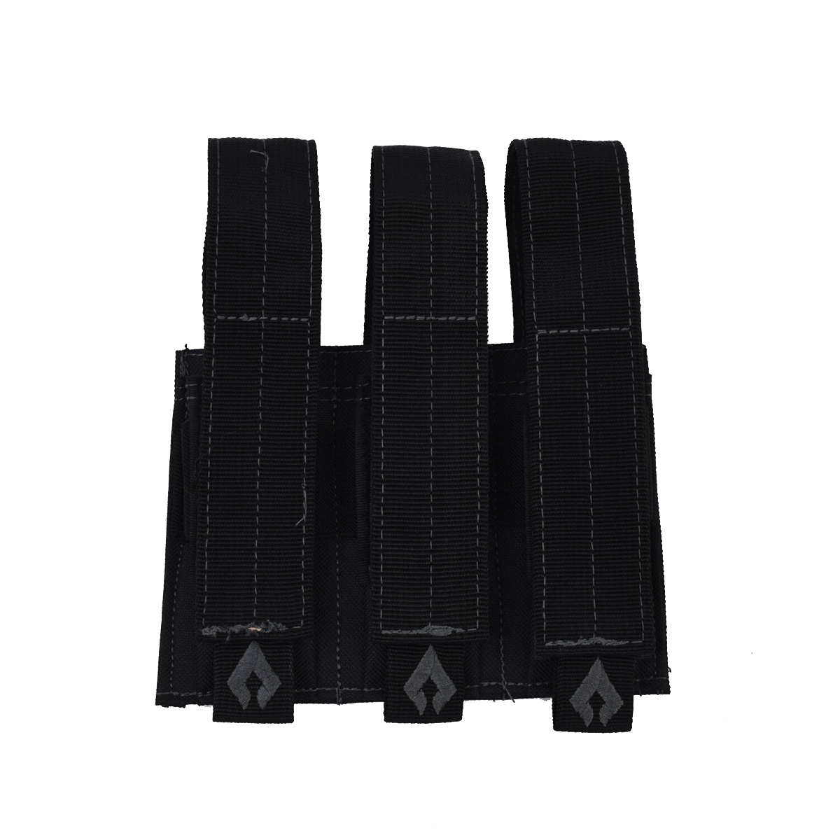 Advance Warrior Solutions Pistol Triple Magazine Pouch, Black