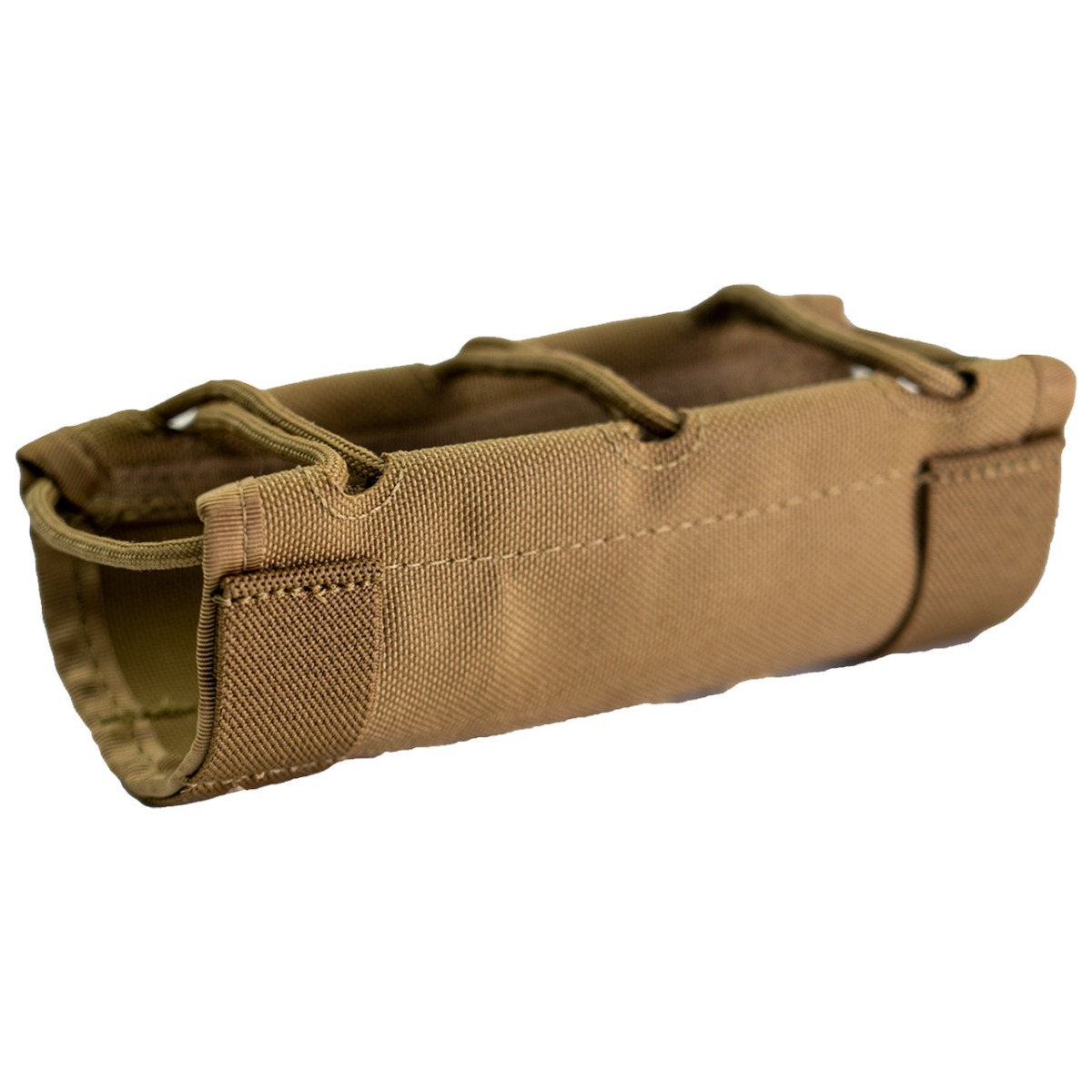 GrovTec Rail Wrap 6" x 5" in Coyote Brown - Reliable Rail Wrap for Tactical Applications - GTAC356