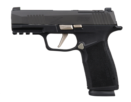 Sig P365 Xmacro TacPro Nightmare 3.7" 9mm OR (2)21rd/(2)17rd Pistol, Black - 365XCA-9-BXR3-NMR