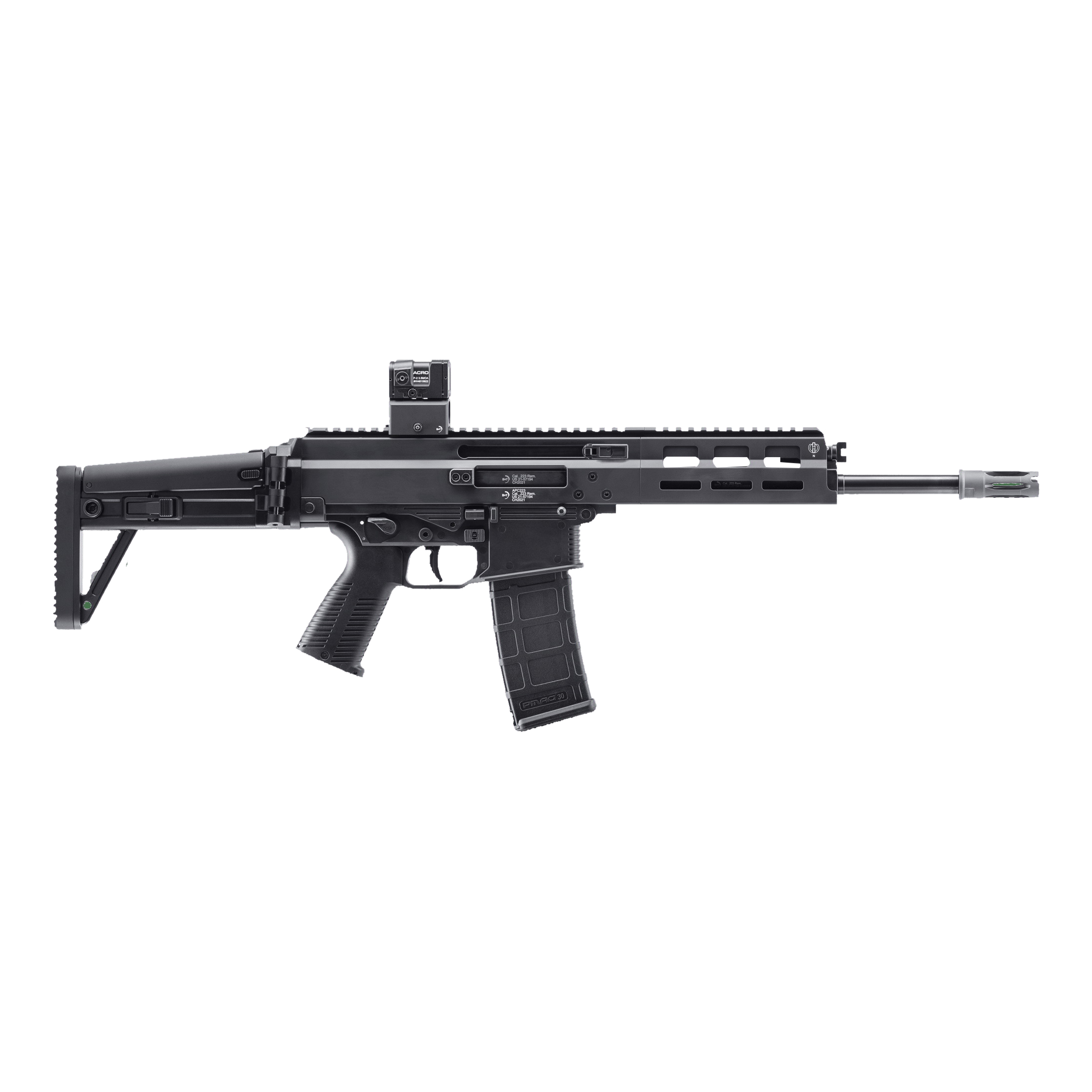 B&T USA APC223 5.56x45mm 16" Rifle, Black - 361659