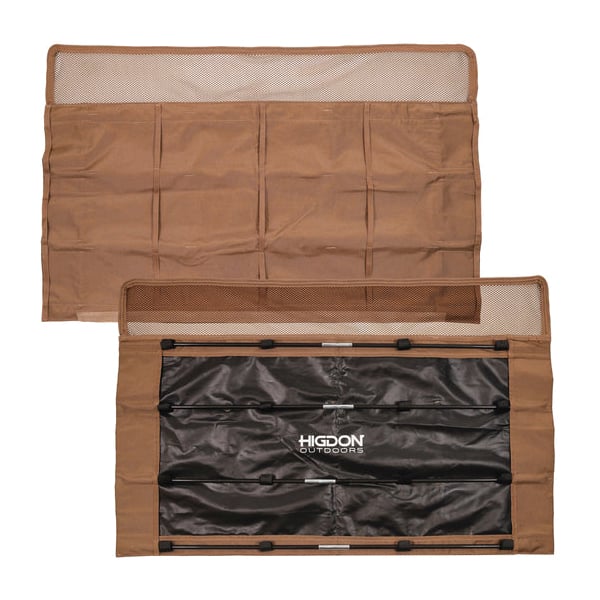 Higdon Outdoors RagTop 40" x 25" 2-Piece Blind Lid, Tan