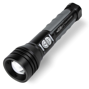 PSF TWIN POWER FLASHLIGHT WHTE 600 LUM RECHBLE & 4AAA BTRY