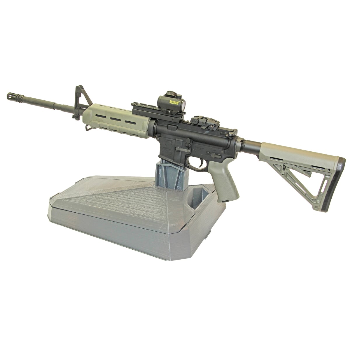 MTM Case Gard ArmAR Modern Sporting Rifle Maintenance Stand and Shooting Rest, Gray