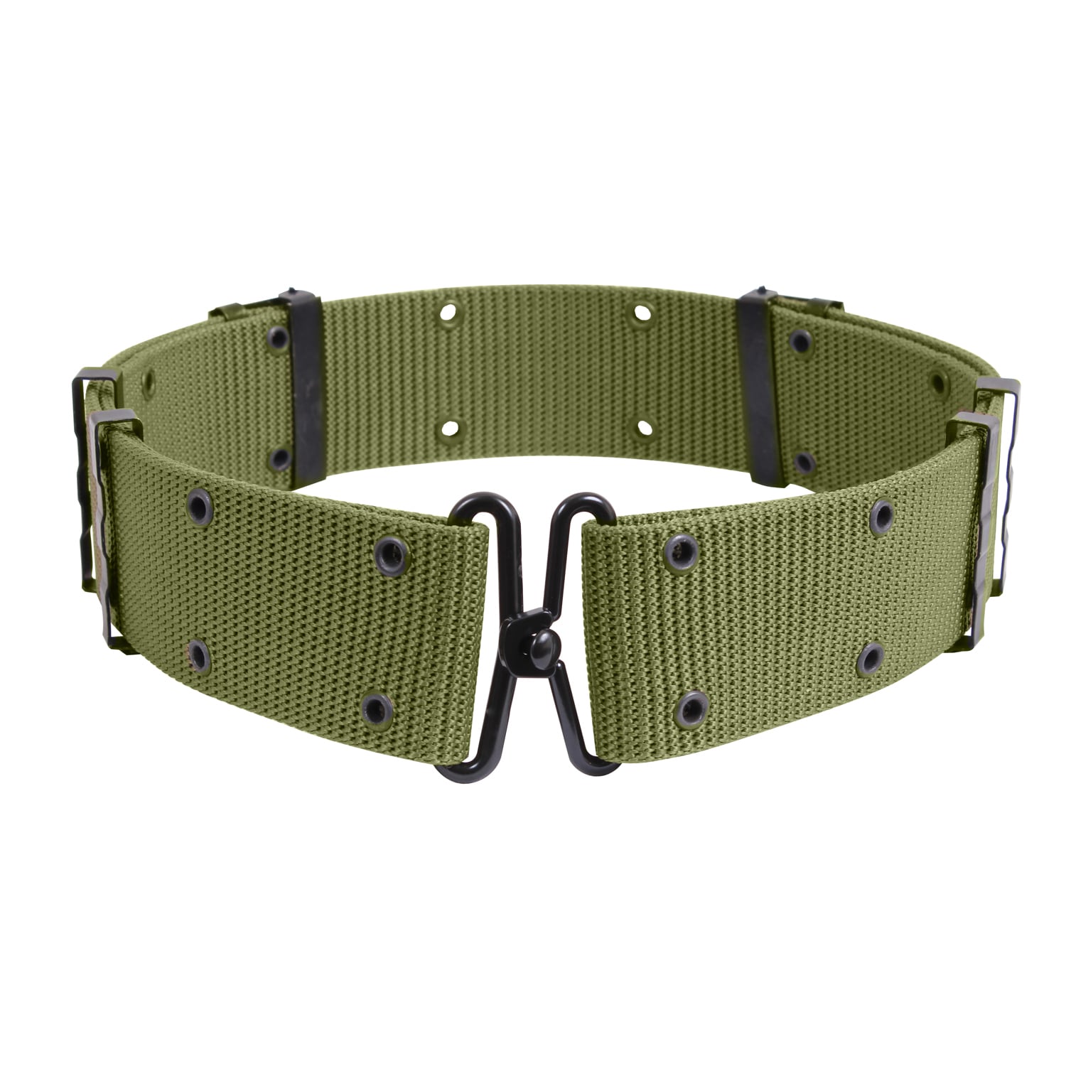 Rothco Gi Style Pistol Belt With Metal Buckles - Olive Drab