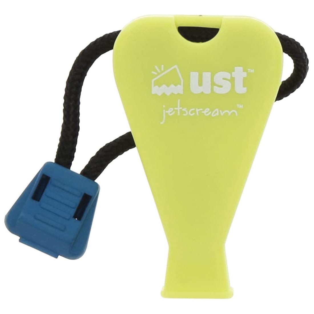 UST JetScream Floating Whistle, 2.30" Yellow