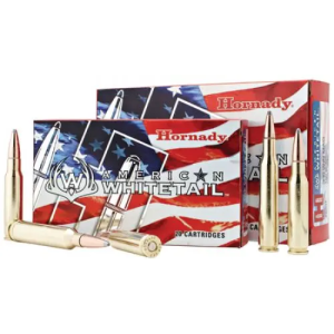 Hornady 80590 American Whitetail  7mm Rem Mag 154 gr InterLock Spire Point 20 Bx/ 10 Cs