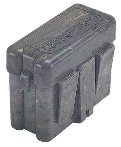 MTM Case Gard RS-20 20 Round Flip-Top, Small Belt Carrier Box, Green - RS2010
