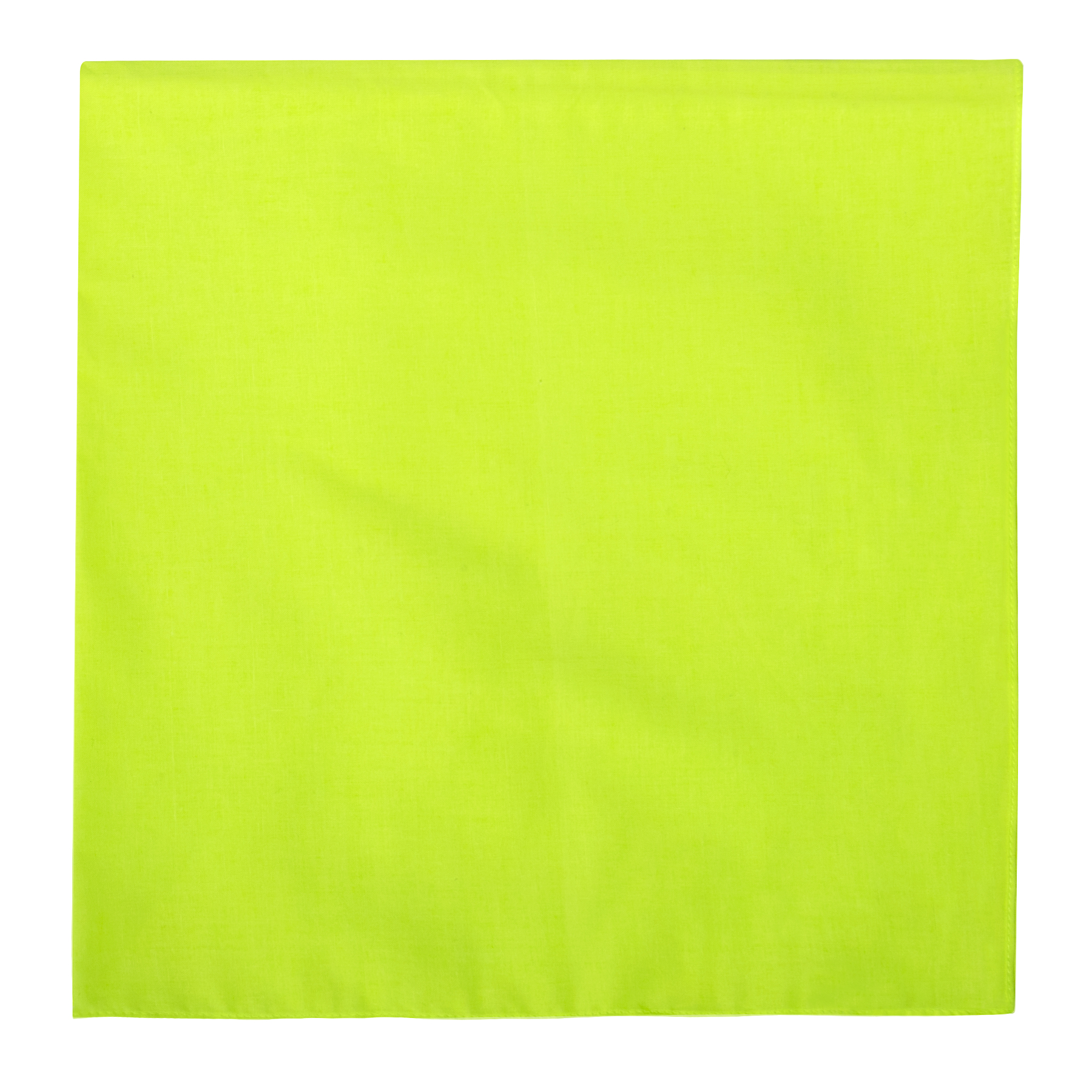 Rothco Solid Large Bandana - Safety Green