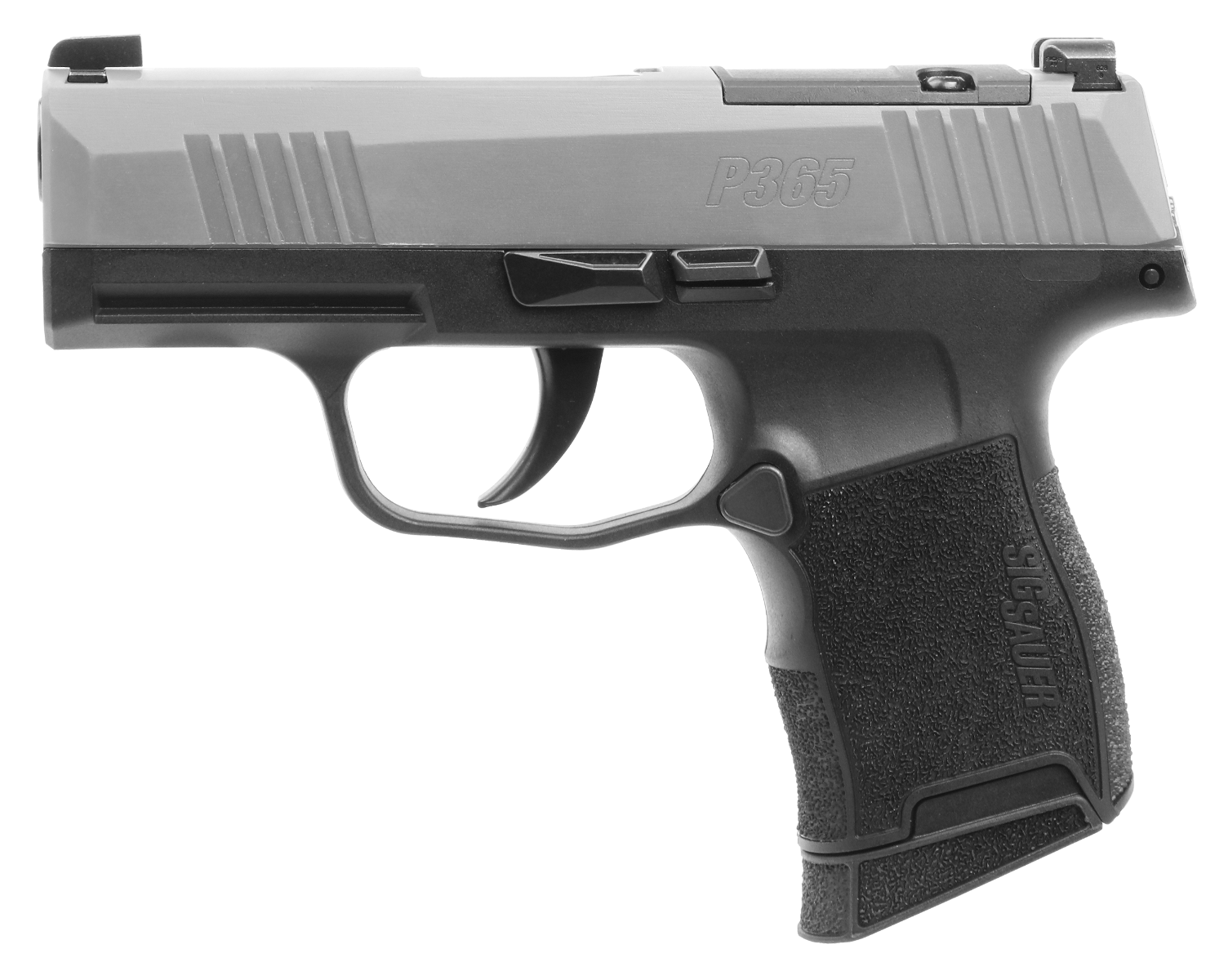 Sig Sauer P365 9mm Pistol 3.1" 10rd, Stainless Steel / Black - 365-9-SXR3P
