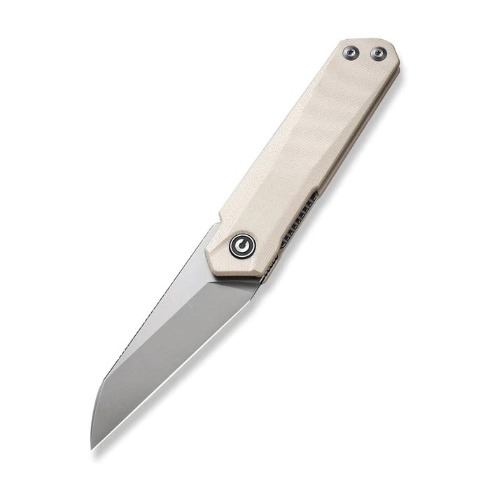 CIVIVI Ki-V Plus Front Folding Knife, Ivory - C20005B-2