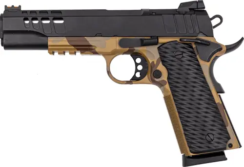 GLFA 1911 PISTOL 45ACP 5" FS - BLK SLIDE MISSION SHARA FRAME