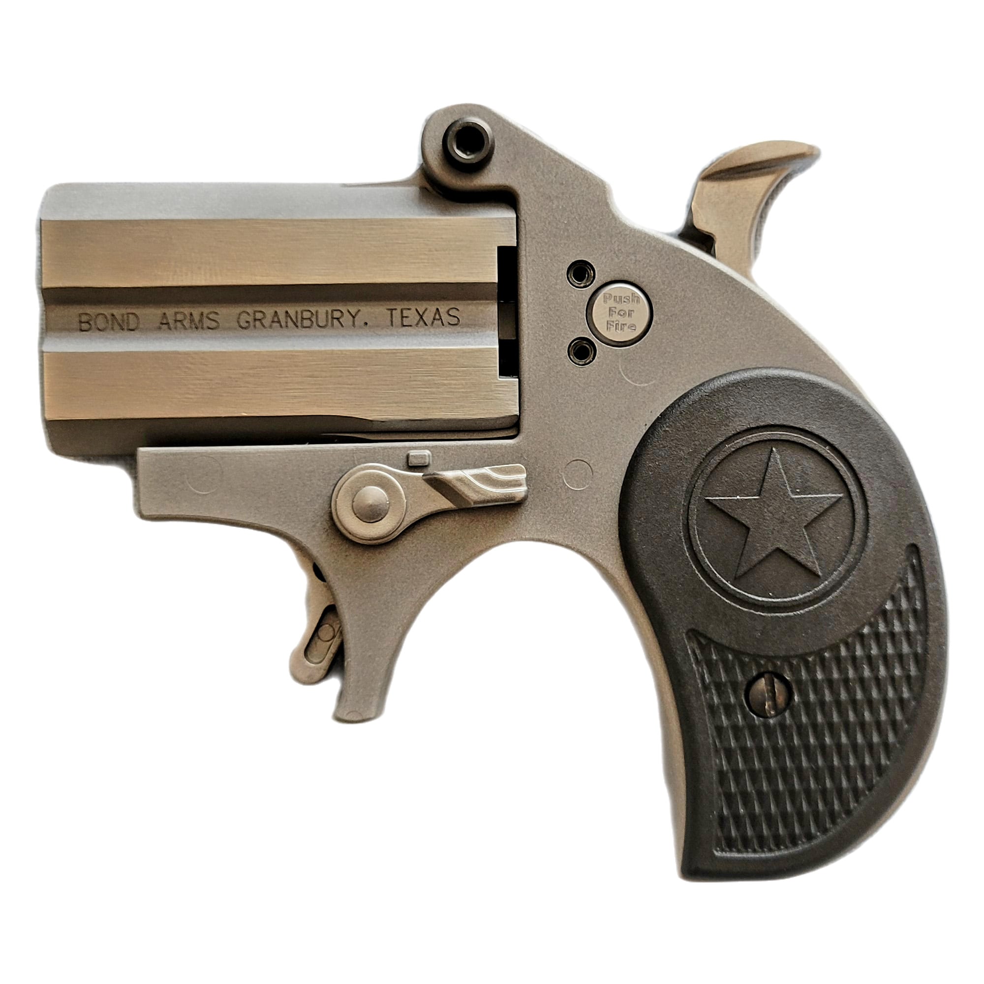 Bond Arms Stubby 9mm Derringer Handguns, 2.2" Barrel, Silver - BASTB9MM