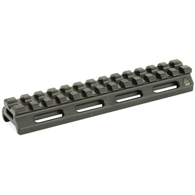 Leapers UTG Super Slim Picatinny Riser Mount .5" Height 13 Slots, Black - MT-RSX5L
