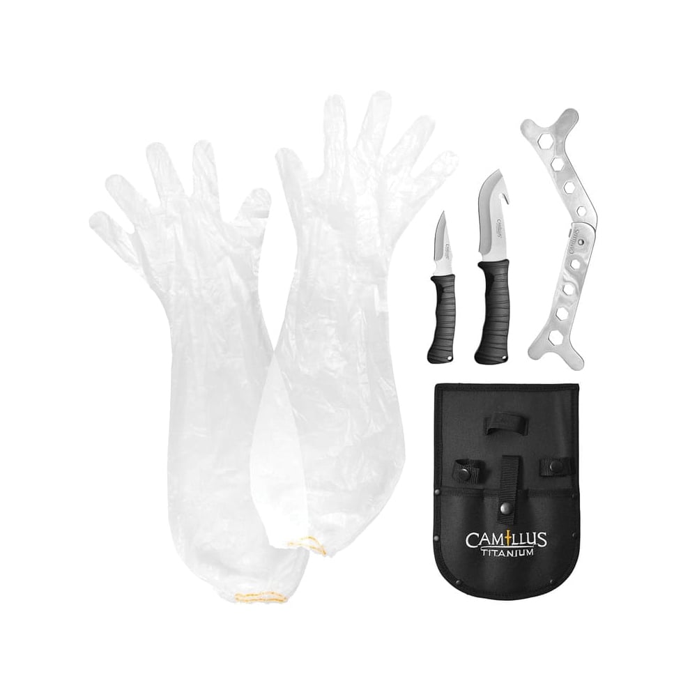 Camillus 5-Piece Essential Hunting Kit Black - for Precision Cutting - CAM-19439