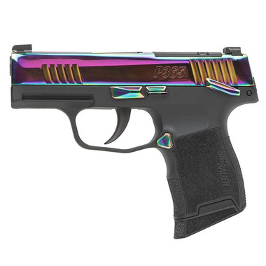 Sig Sauer P365 380 ACP Rainbow Slide Manual Safety
